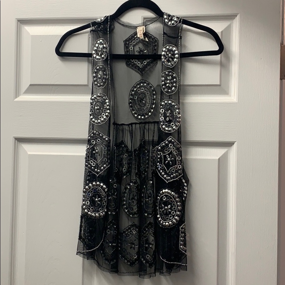 Nordstrom Sheer Vest